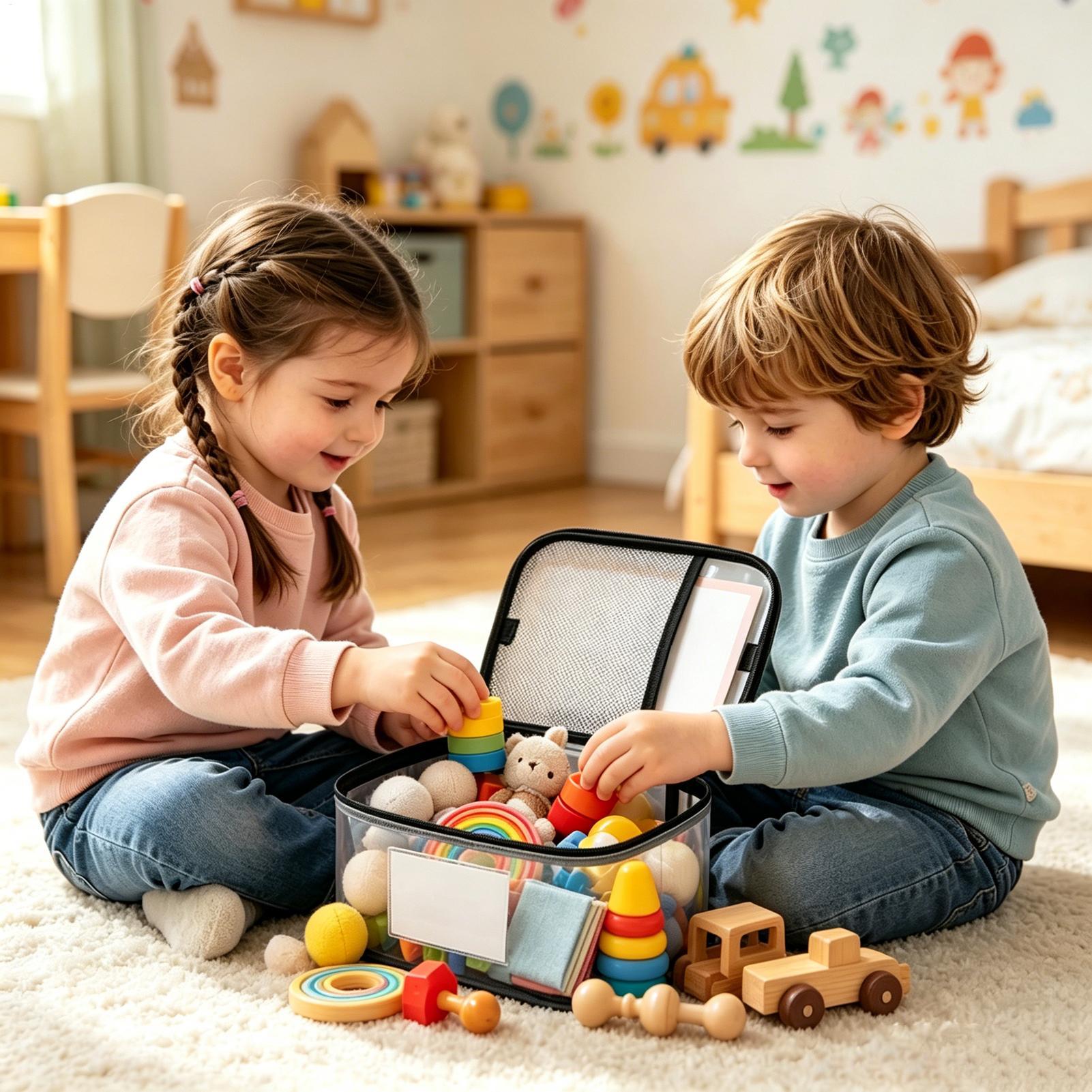 Clear Toy Storage Bags 6 Piece - đánh giá và giá Reusable Bag