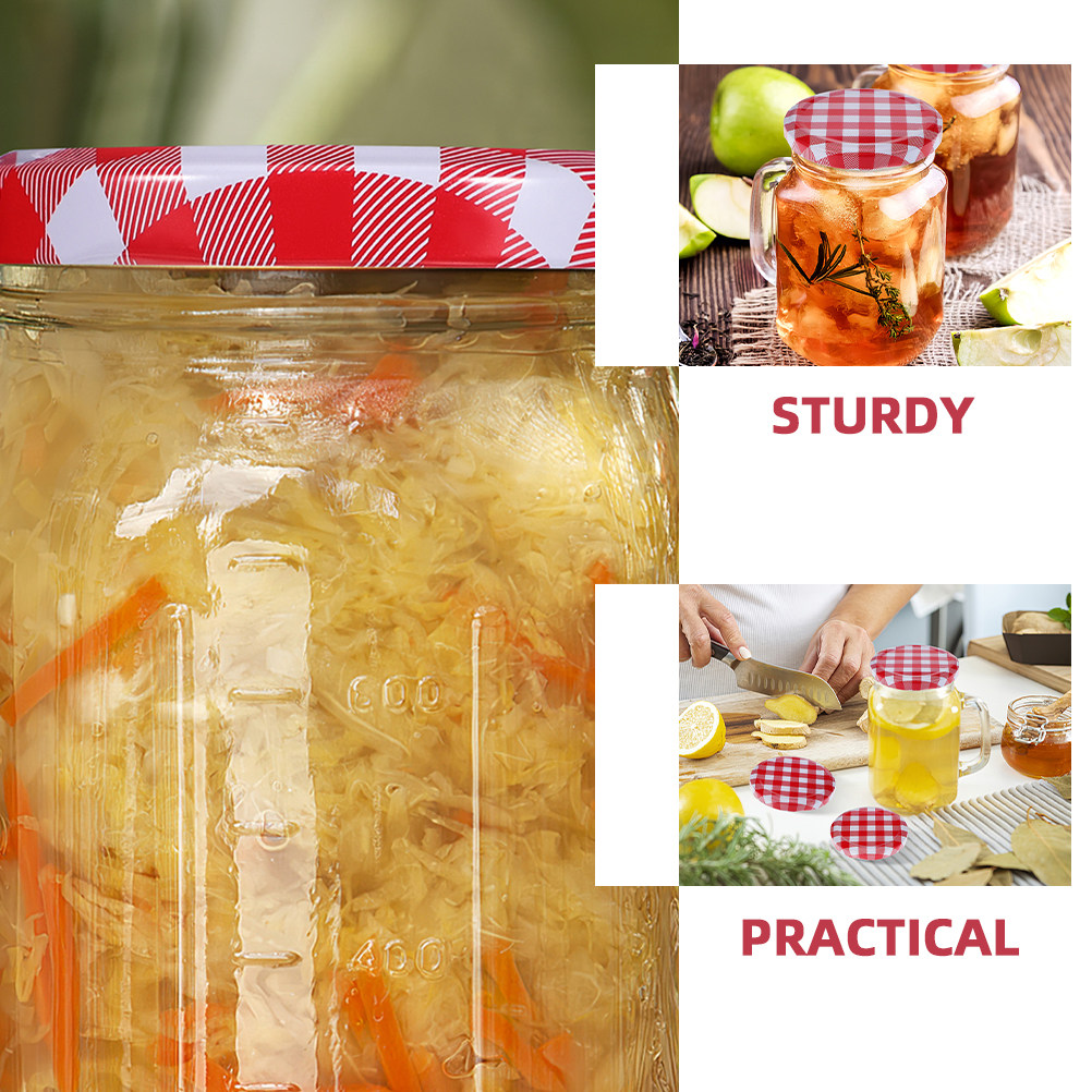 80Pcs Wide Mouth Jar Lids Cann - đánh giá và giá Reusable Bottle