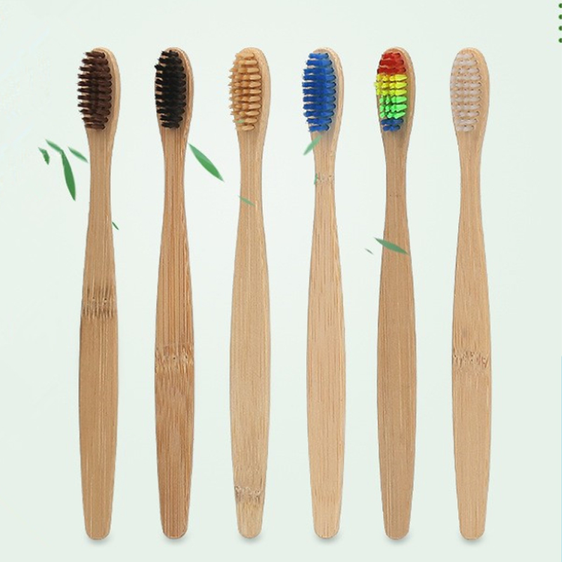 5/10/20/30Pcs Colorful Bamboo  - đánh giá và giá Bamboo Toothbrush