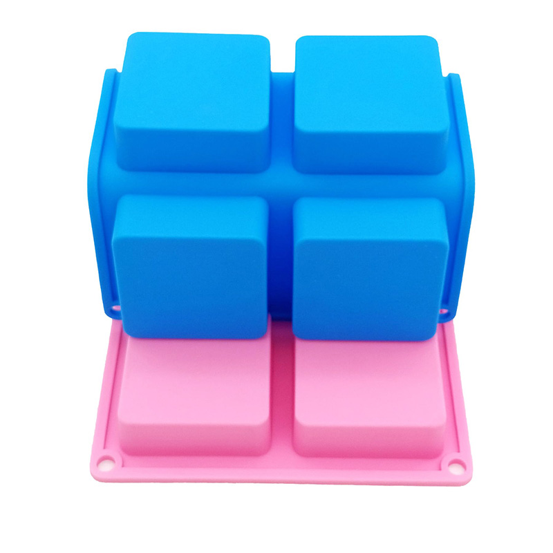 Square Soap Molds 6-Cavity Non - đánh giá và giá Eco Soap