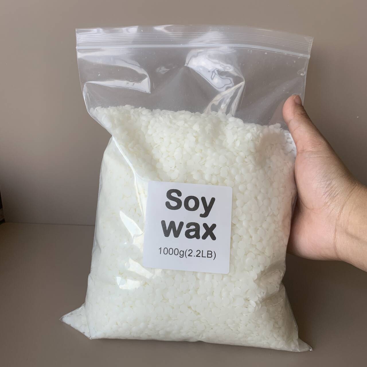 50g-1000g 100% Natural Soy Wax - đánh giá và giá Beeswax Wrap