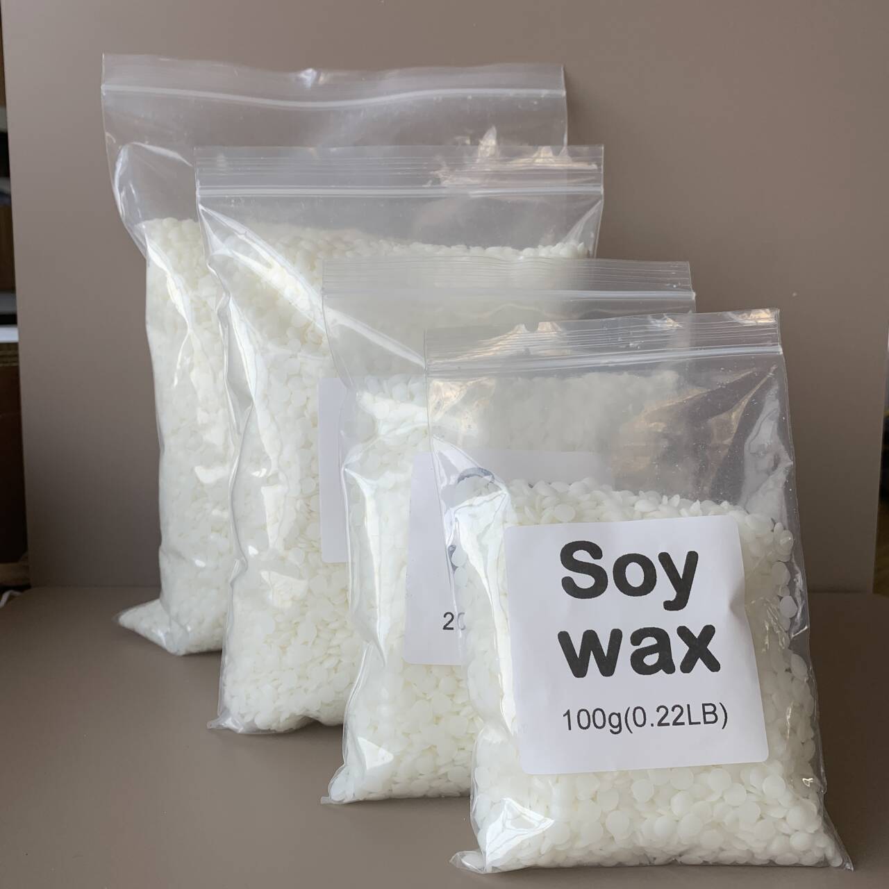 50g-1000g 100% Natural Soy Wax - đánh giá và giá Beeswax Wrap