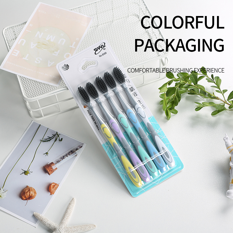 5/10pcs manual toothbrush with - đánh giá và giá Bamboo Toothbrush