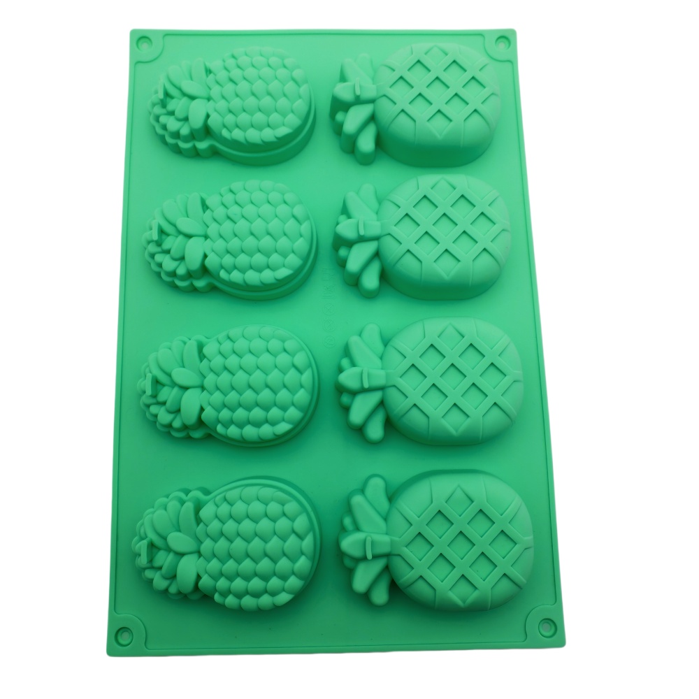Pineapple Shape Silicone Cake  - đánh giá và giá Eco Soap