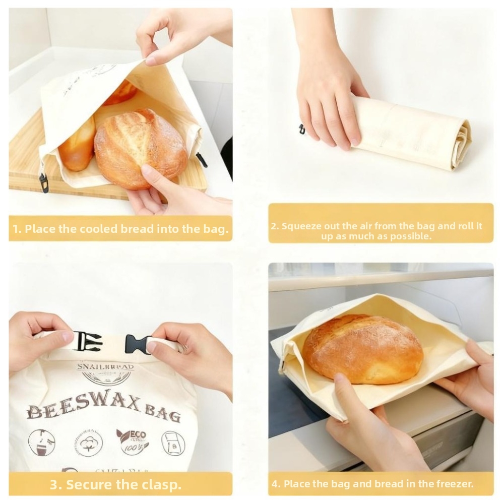 Reusable Beeswax Bread Bags Be - đánh giá và giá Reusable Bag