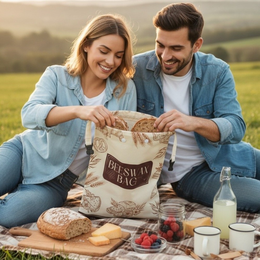 Reusable Beeswax Bread Bags Be - đánh giá và giá Reusable Bag
