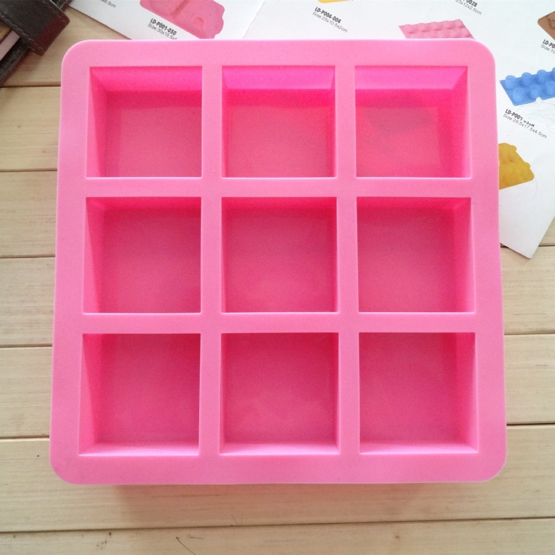 Square Silicone Cake Molds Cer - đánh giá và giá Eco Soap