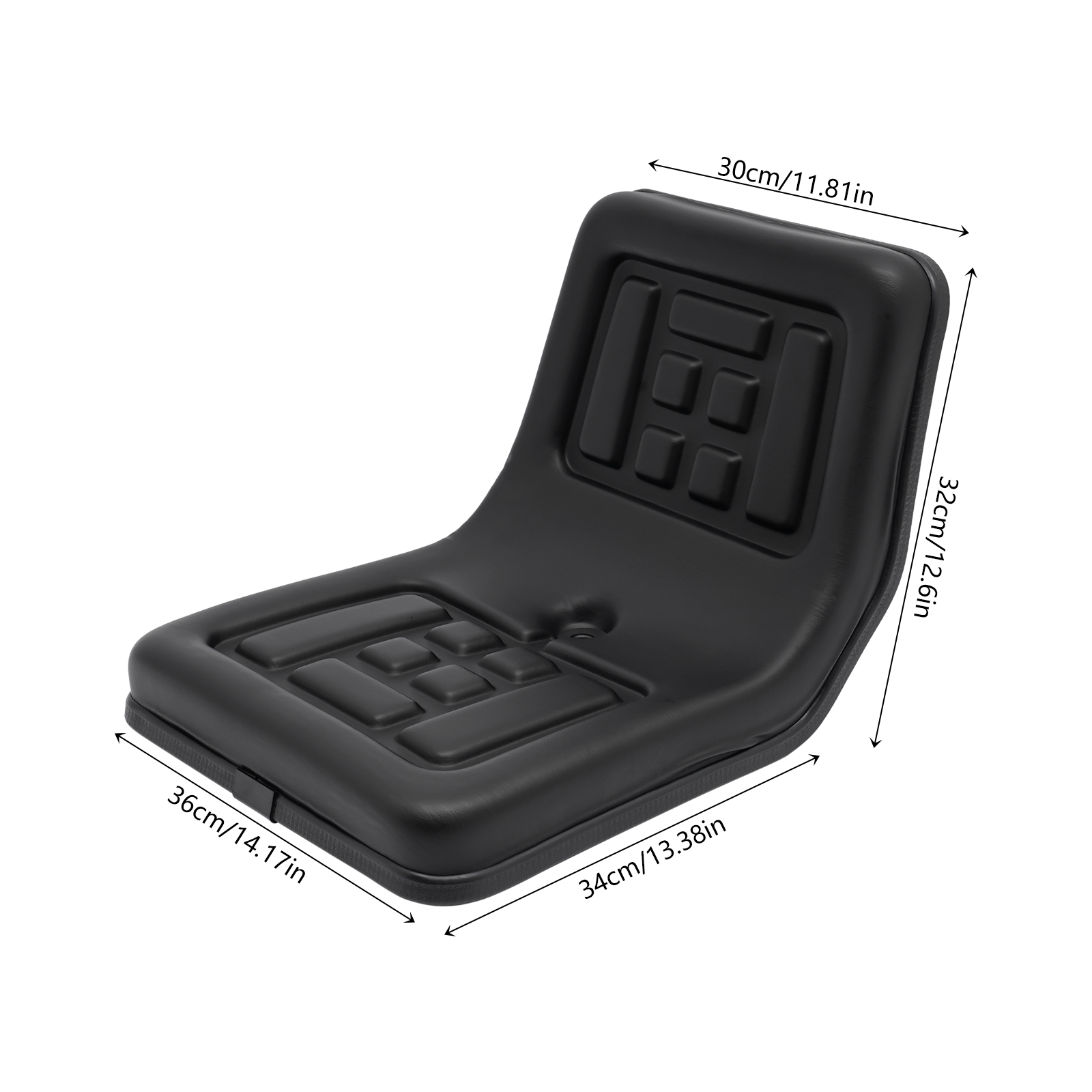 Tractor Seat, with Drainage Ho - đánh giá và giá Eco Sponge