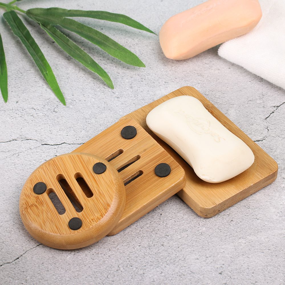 Portable Wooden Soap Tray Drai - đánh giá và giá Bamboo Cutlery