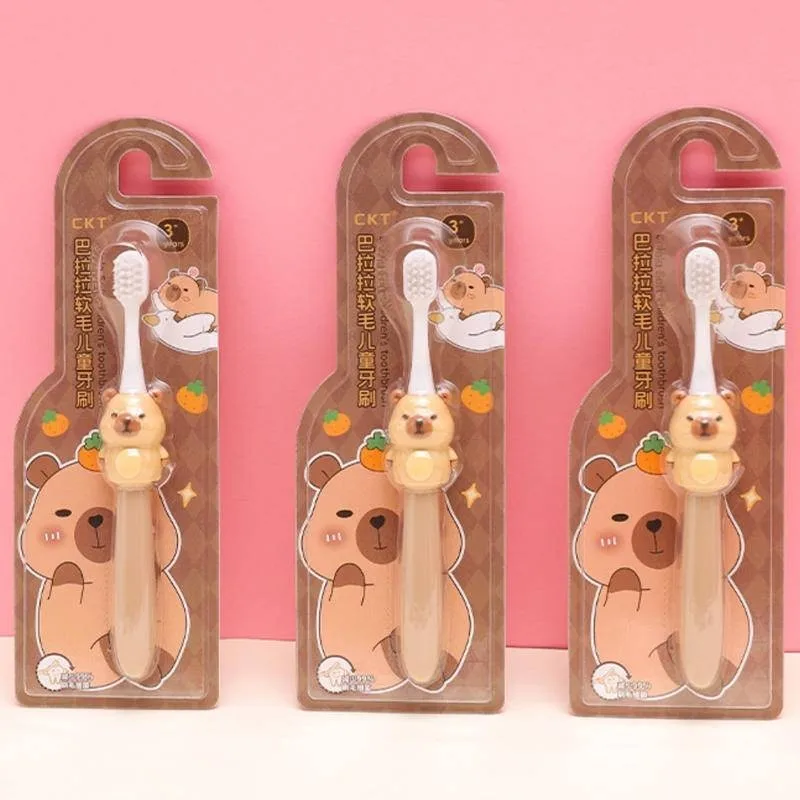 Capybara Baby Toothbrush Cute  - đánh giá và giá Bamboo Toothbrush