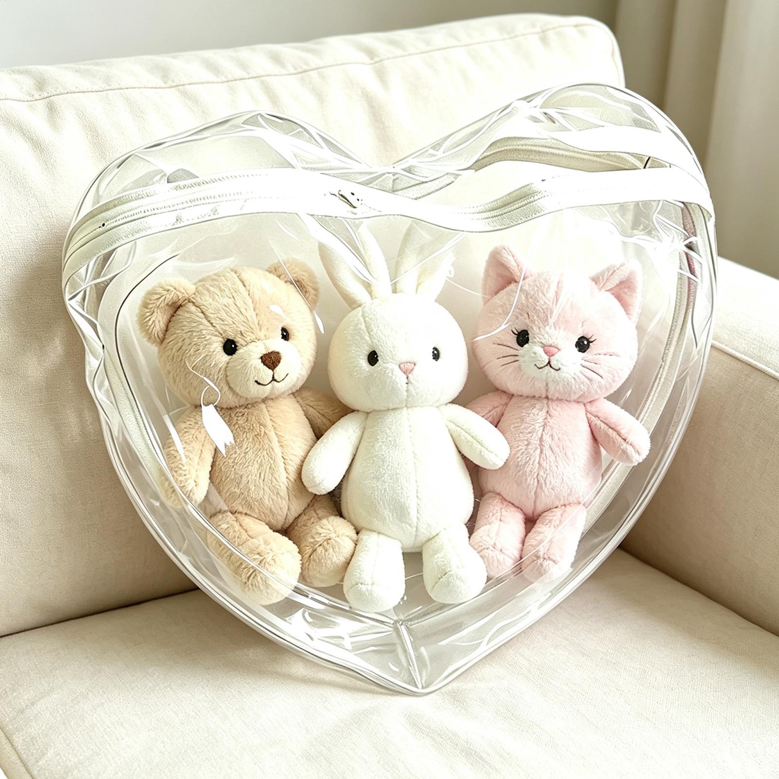 Stuffed Animal Storage Clear D - đánh giá và giá Reusable Bag