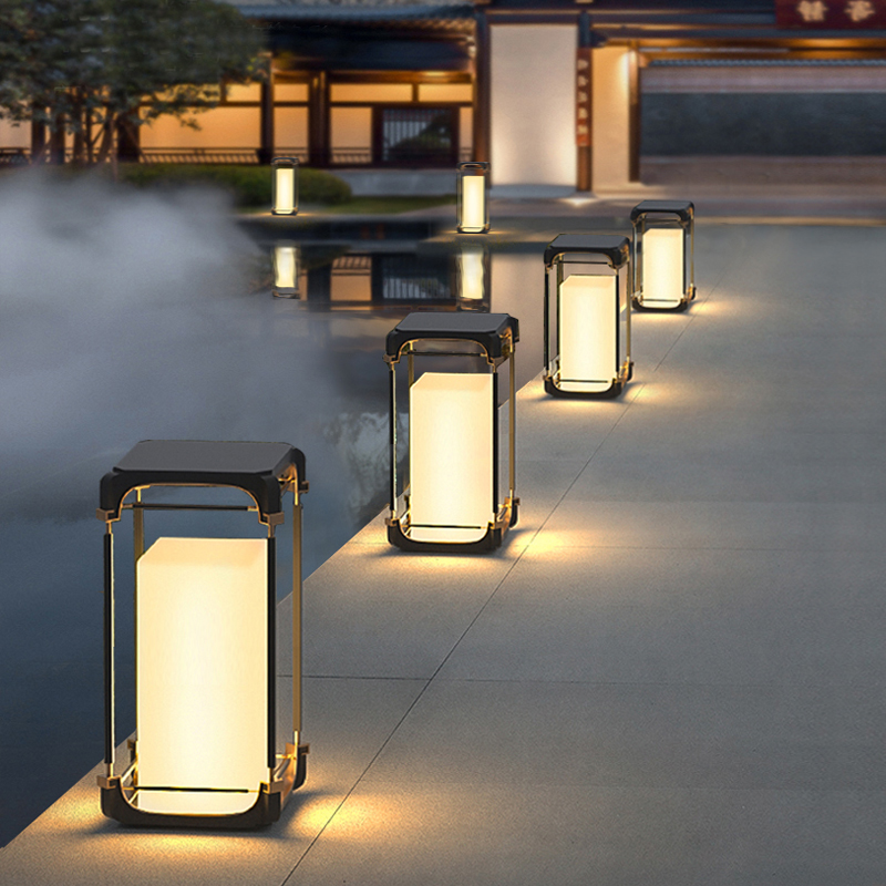 Luminous Floor Lamp Courtyard  - đánh giá và giá Solar Garden Light