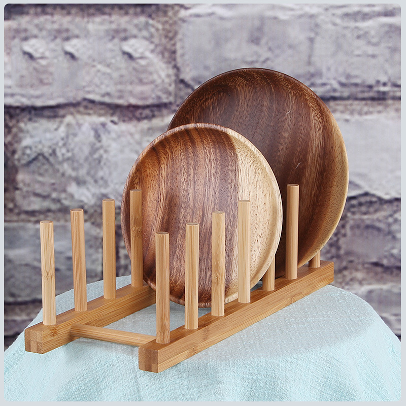 Kitchen Drainer Rack Dish Pot  - đánh giá và giá Bamboo Cutlery