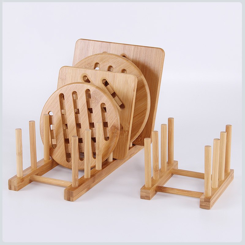 Kitchen Drainer Rack Dish Pot  - đánh giá và giá Bamboo Cutlery