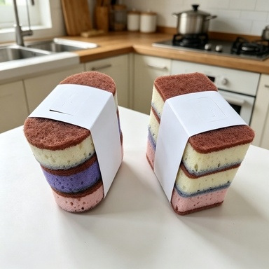 Thickened Double-Sided Kitchen - đánh giá và giá Eco Sponge