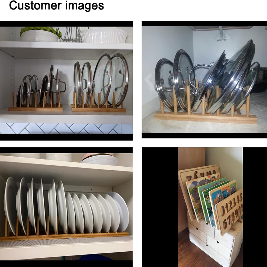 1pcs/2pcs Bamboo Dish Rack, Pl - đánh giá và giá Bamboo Cutlery