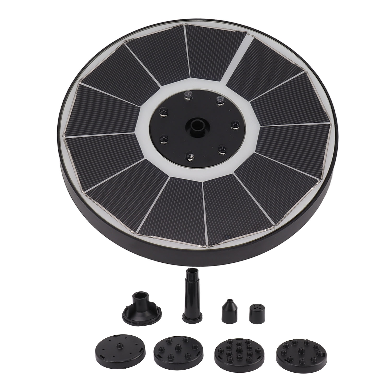Solar Fountain Light with 8 No - đánh giá và giá Solar Garden Light