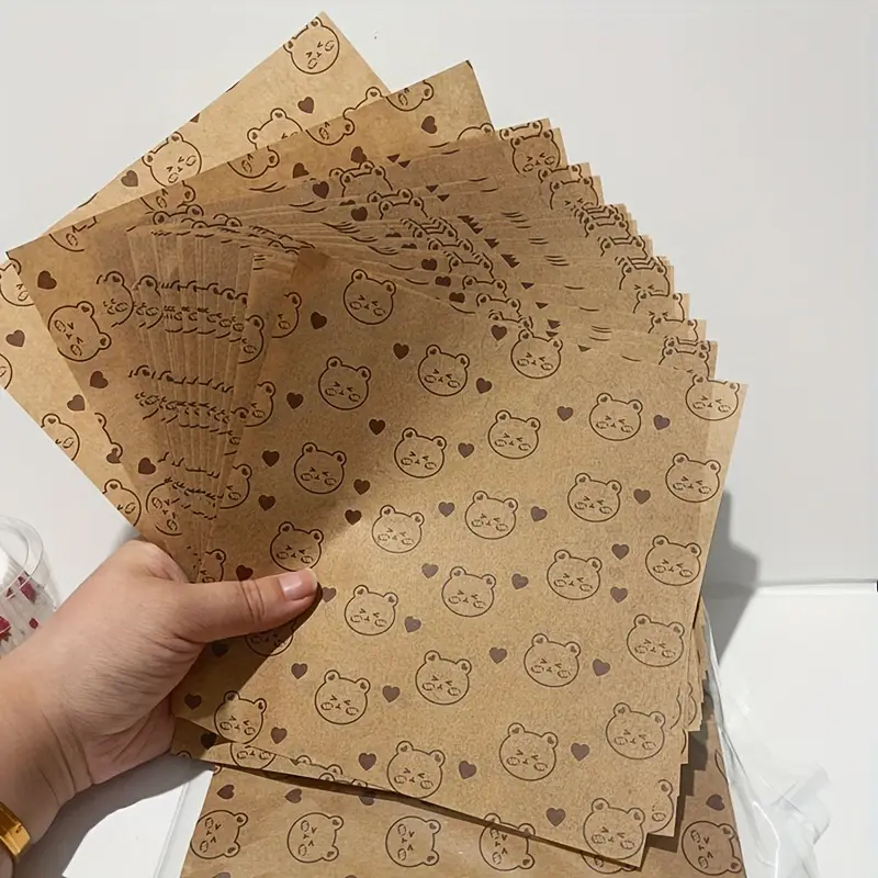 100Pcs/200Pcs Bear/Large Bear  - đánh giá và giá Beeswax Wrap