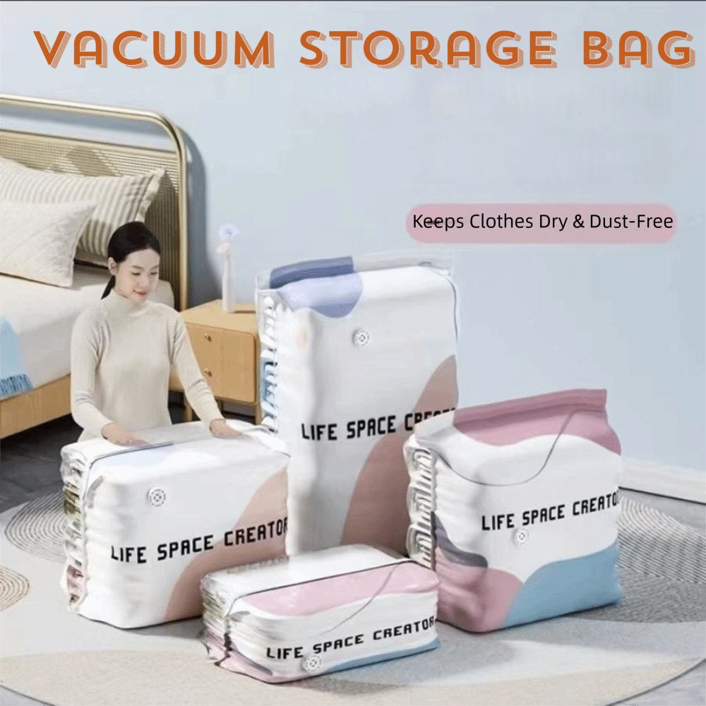 Press & Seal Vacuum Storage Ba - đánh giá và giá Reusable Bag